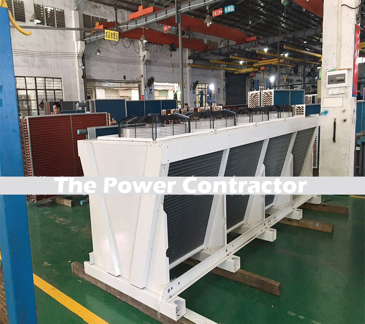Foshan Direct Sales Fin Dry Cooler Cooling Tower Copper Tube Closed Cooling Tower Winding Fin Steam Heat Exchanger