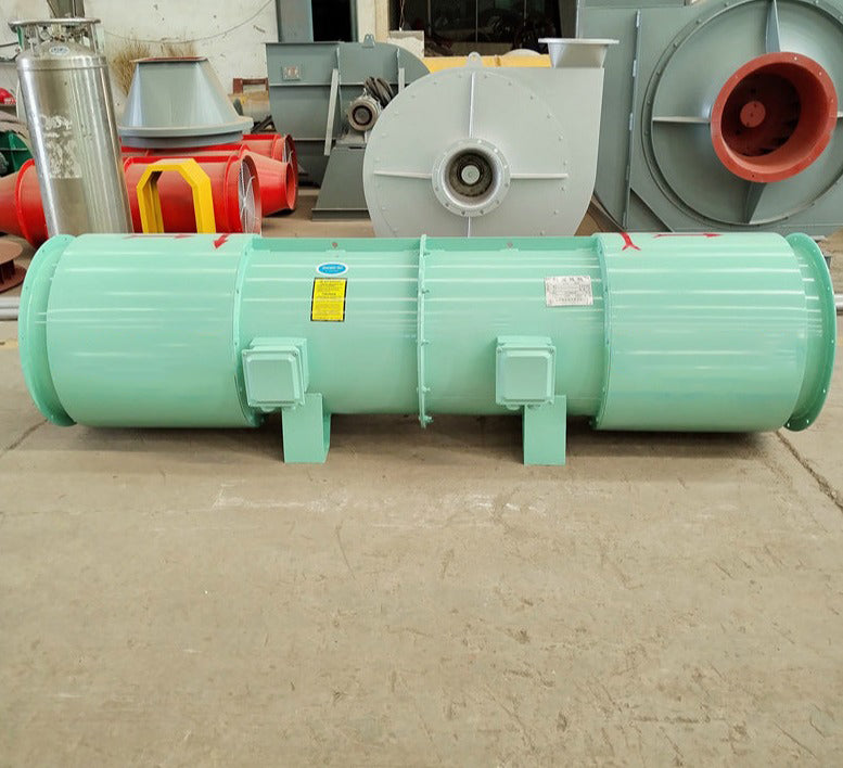 2*30kw tunnel fan 2*37kw tunnel mouth press-in pull-out fan with large air volume and long distance