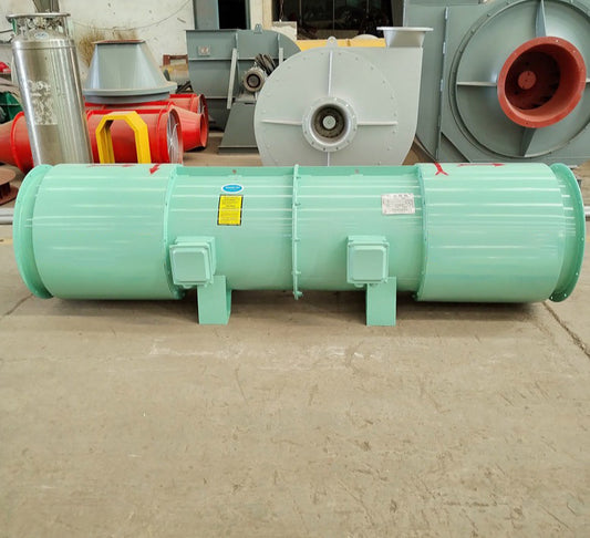 2*30kw tunnel fan 2*37kw tunnel mouth press-in pull-out fan with large air volume and long distance