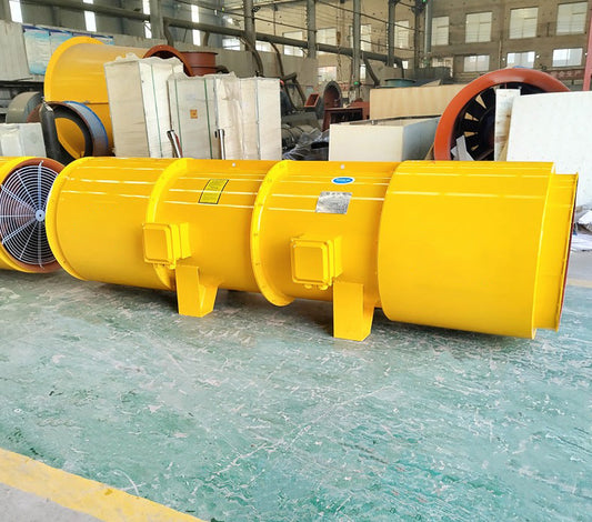 Low noise tunnel fan tunnel project fan frequency conversion explosion-proof 2*37kw tunnel fan tunnel ventilator