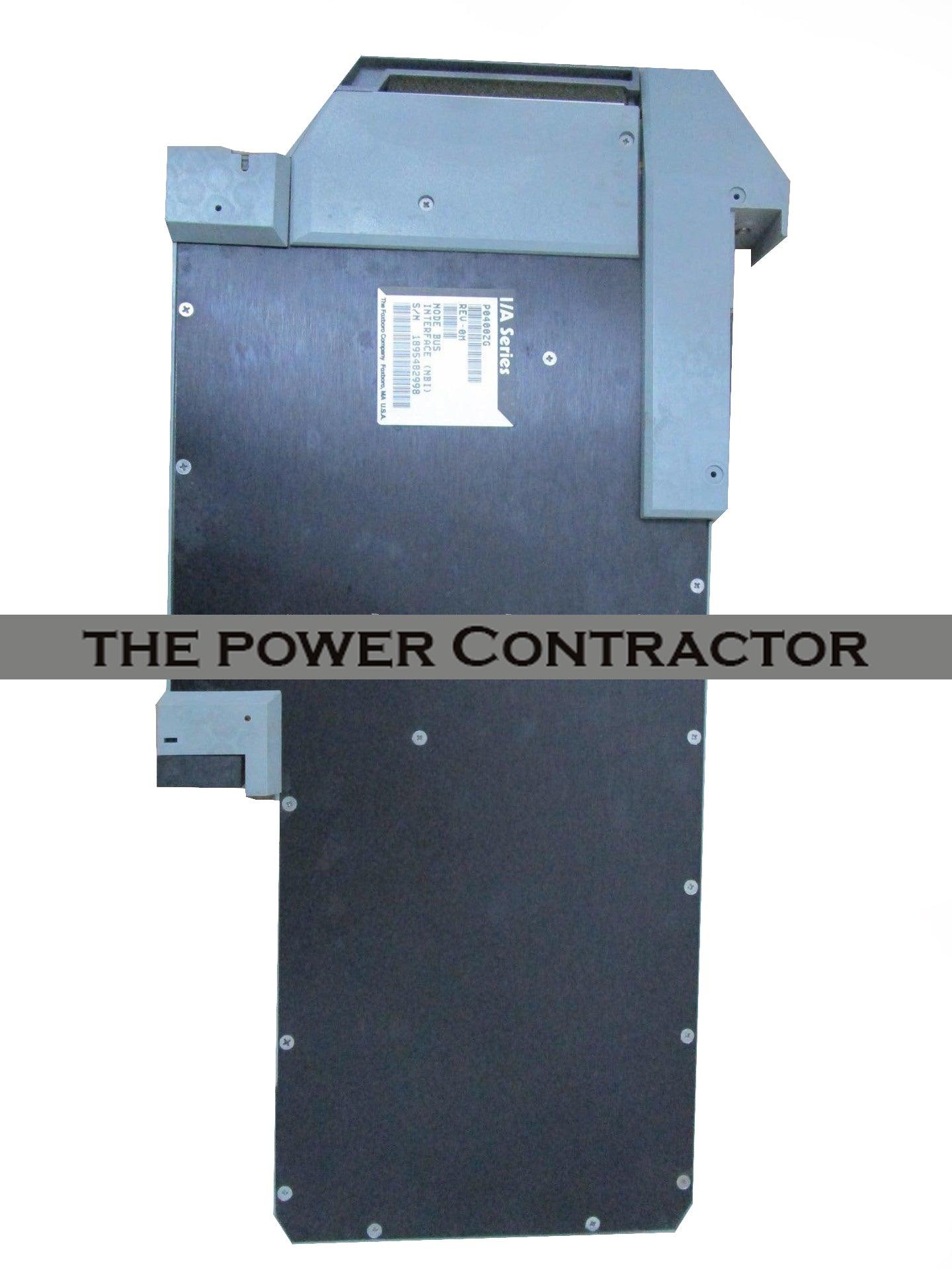 P0960HA FOXBORO - Power Contractor