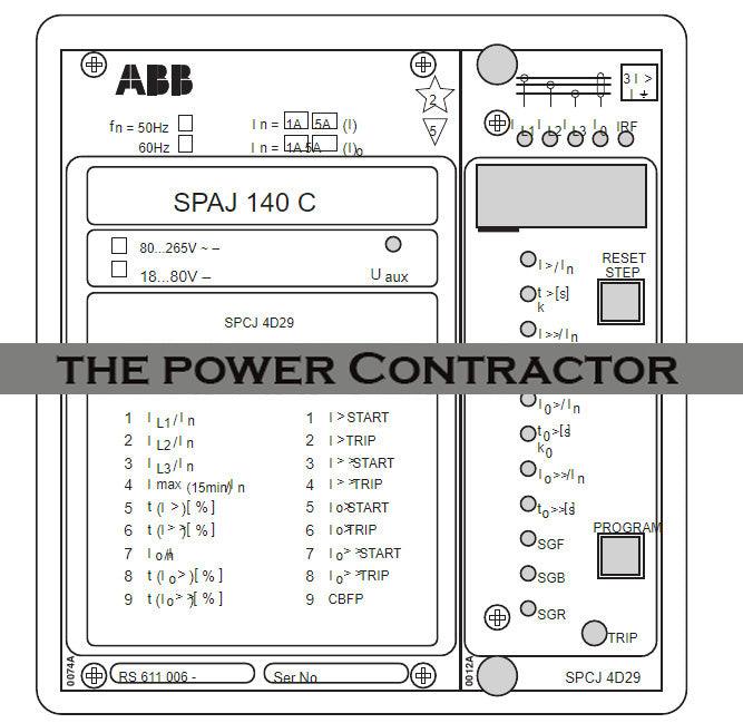 SPAJ140C SPAJ140C-AA Spot stock - Power Contractor
