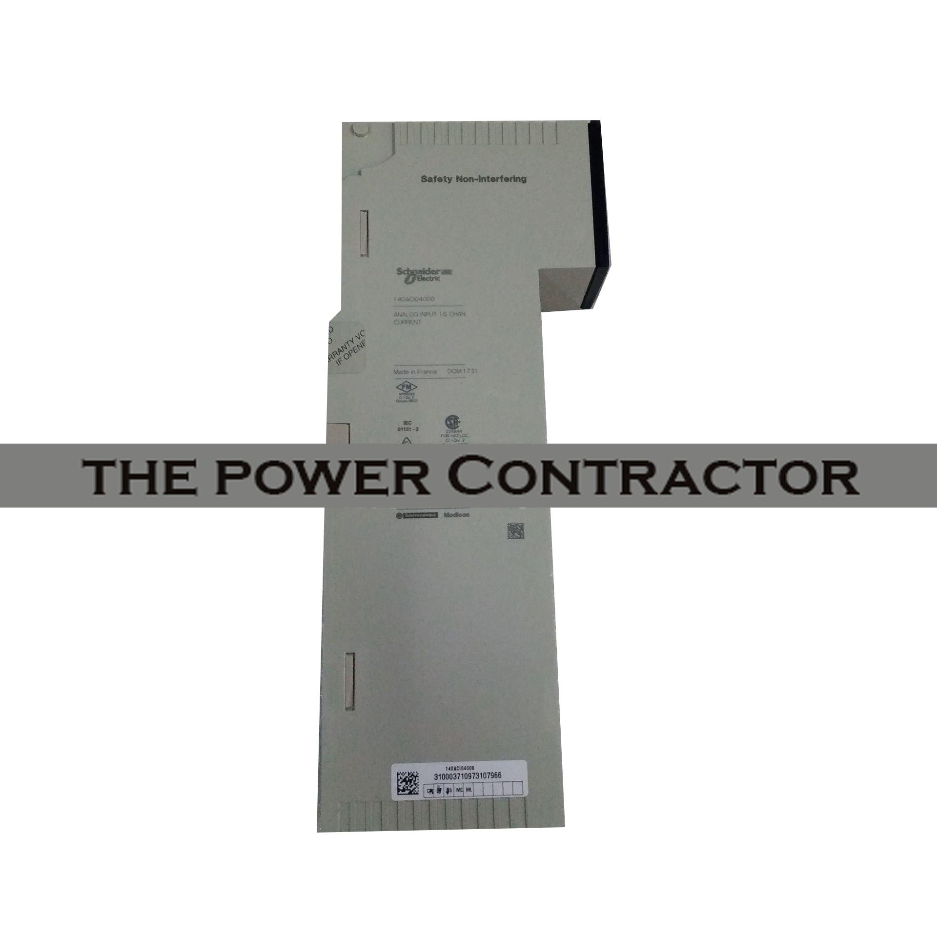 140ACI04000 - Power Contractor