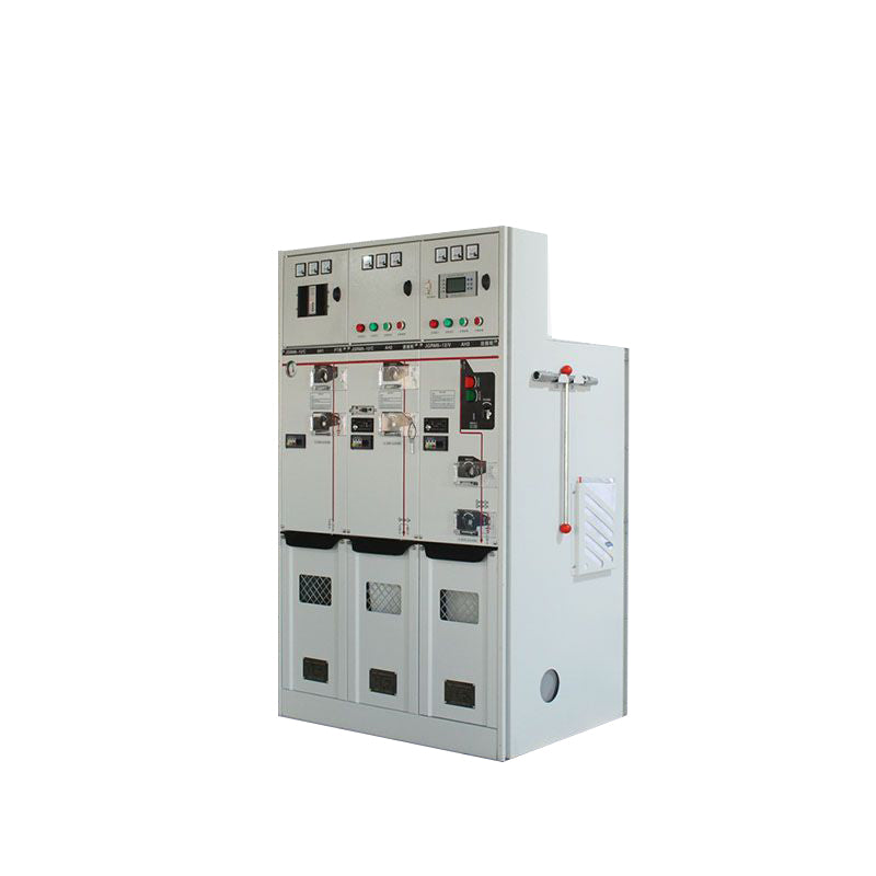 Inflatable cabinet vacuum circuit breaker with isolation V-12D/630A high voltage load switch F grounding switch