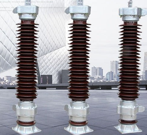 SG Y5WZ-51/134 outdoor high-voltage ceramic arrester 35-40.5kv power station type high-voltage zinc oxide arrester TPC