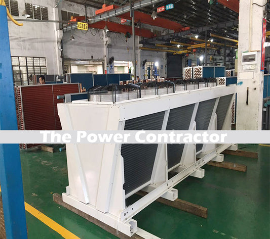 Foshan Direct Sales Fin Dry Cooler Cooling Tower Copper Tube Closed Cooling Tower Winding Fin Steam Heat Exchanger