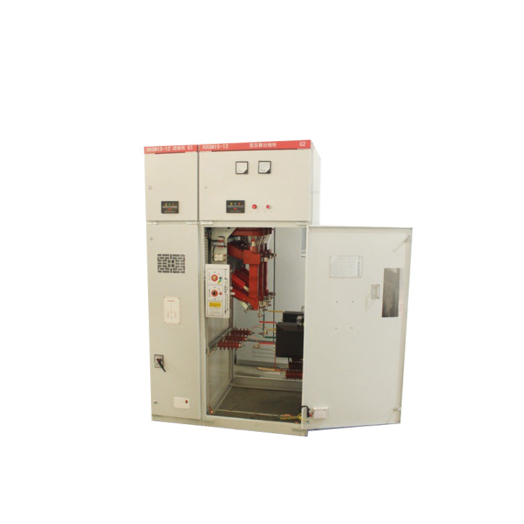 Switching station one in and two out 10kv sulfur hexafluoride switch cabinet solid insulated cabinet