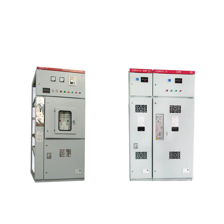 10kv high voltage dual power supply switching cabinet high voltage cabinet hxgn17-12 one in and two out outdoor ring network cabinet