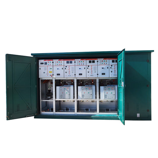 Ring main unit sulfur hexafluoride cable branch box with one in and four out hxgn17-12 high voltage switch cabinet