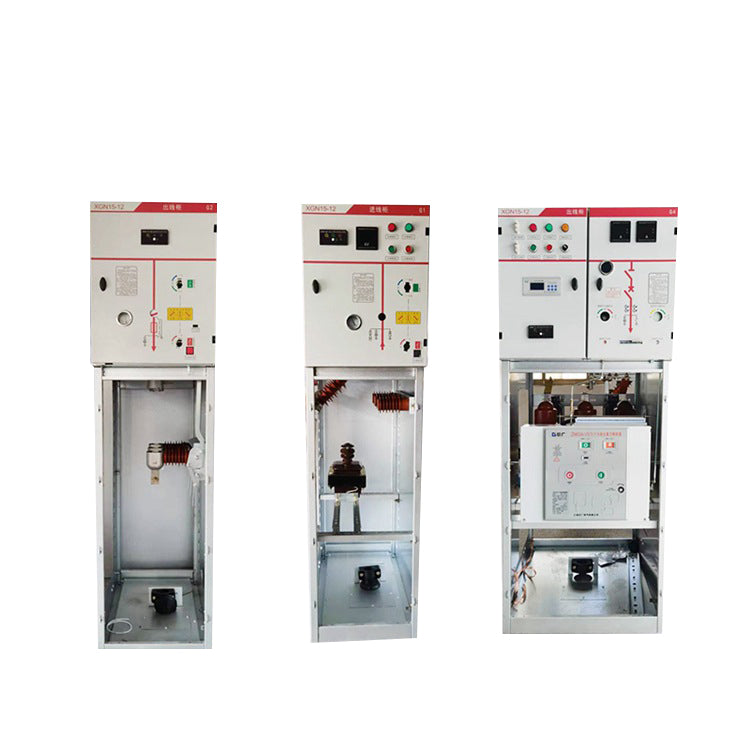 10Kv ring network incoming and outgoing line circuit breaker cabinet VS1-12/630A ring network cabinet 1 in 1 out XGN15-12