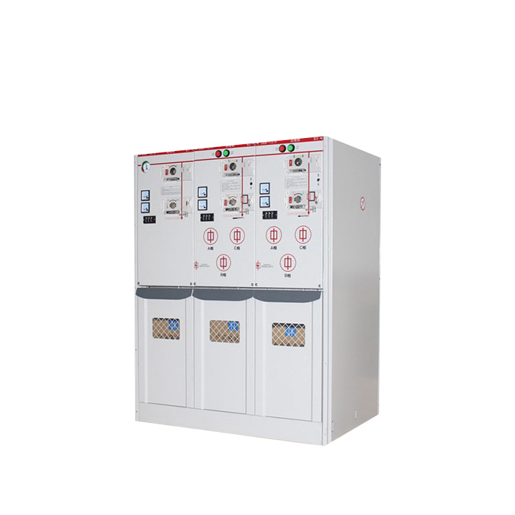 10kV common box SF6 fully inflatable load switch cabinet CFF (one in and two out) SRM16-12