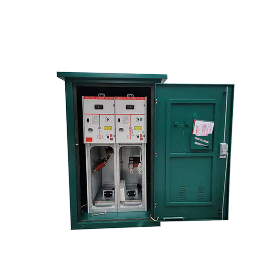 10KV high-voltage box-type switch room with 2 in and 4 out with DTU fixed stainless steel outer box SRM6