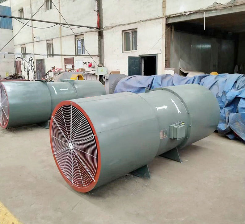 Jet fan bidirectional reversible high temperature resistant tunnel roo ...