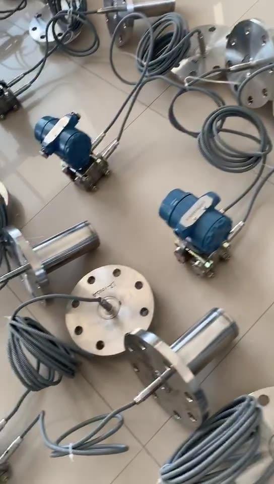 Diaphragm Sealed Pressure Transmitter Flange Connection Pressure Trans ...
