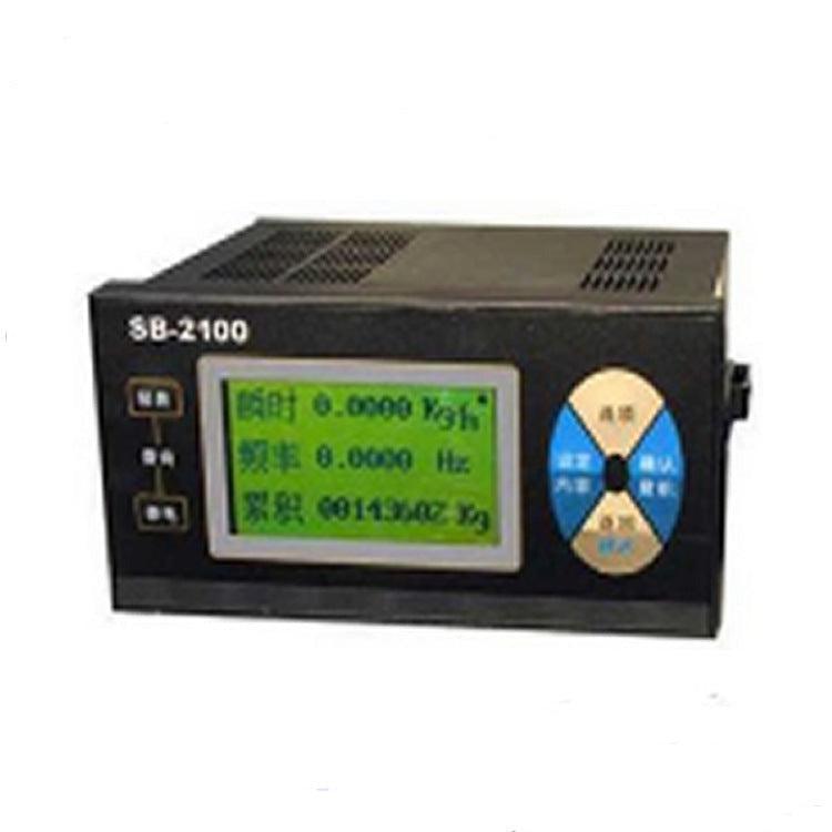 Liquid crystal display flow totalizer intelligent temperature and pres ...